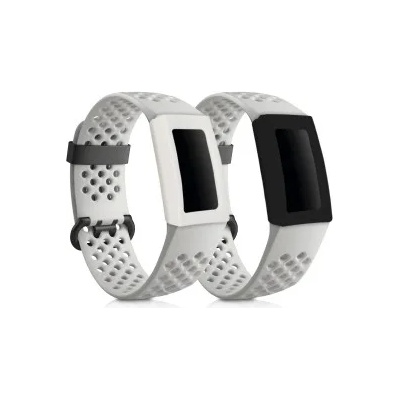 kwmobile 2x Калъф за Fitbit Charge 3 - черен