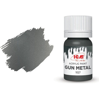 ICM Farba Gun Metal 12ml