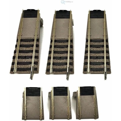 Fleischmann H0 Set kolejiva k rozšíření točny 6152 6153