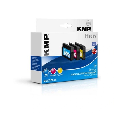 Compatible KMP H101V Мастилено патрон Multipack HP 951XL Синьо/Магента/Жълто (1723,4050)