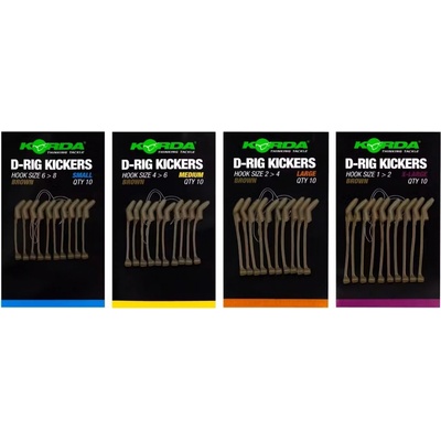 Korda Rovnátka Kickers D Rig Brown M 10 ks – Zbozi.Blesk.cz