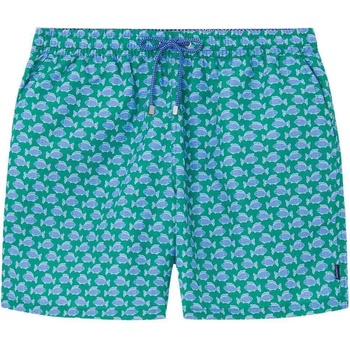 Hackett Бански гащета Hackett Minifish swimming shorts - Green (Pop Green)