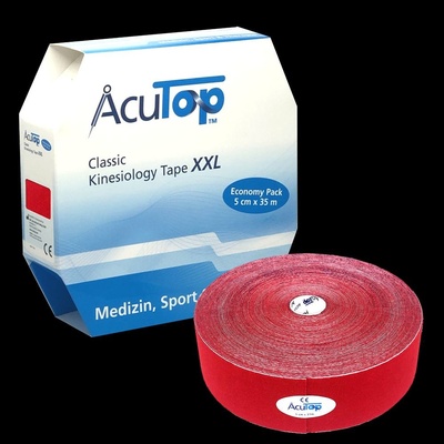 AcuTop Classic tejp klinický XXL červený 5 cm x 35 m