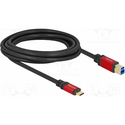 Delock 80614 USB 5 Gbps USB Type-C™ samec, na USB Typ-B samec, 3m, černý