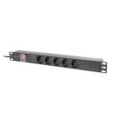 Lanberg 5 Plug 2 m Switch (PDU-05F-0200-BK)