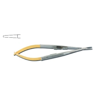 Gold Line Ihelec hladký rovný, Castroviejo 14 cm