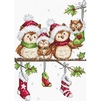 Luca-S Сови - гоблен със схема b1186