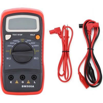 Měřič izolačního odporu tester 1000V BM500A