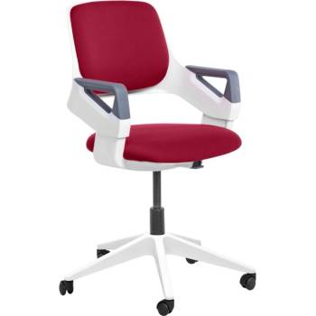 Image 1 of Carmen Детски стол Carmen Clever E, дамаска, полипропиленова база, газов амортисьор, коригиране на височина, червен (bt-3520790_95)