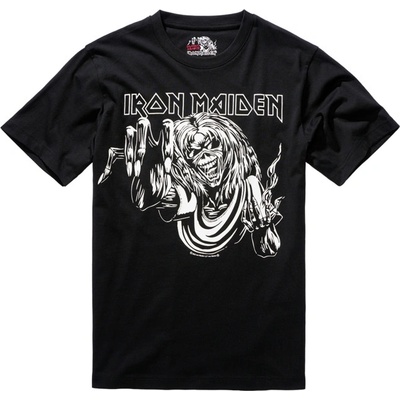 Brandit Iron Maiden tričko Eddy Glow černé