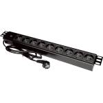 ALANTEC Alantec PZ09 разклонител 1.8 m 9 гнезда черен (PZ09)