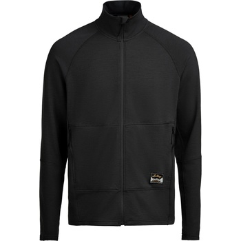 Lundhags Мъжко вълнено яке Lundhags Tived Merino Full Zip Merino jacket - Black (005-6064-0111)