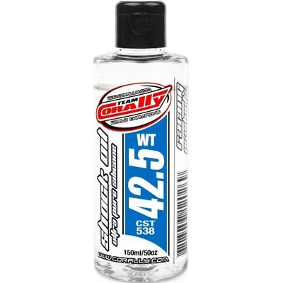 Team Corally silikonový olej do tlumičů 42,5 WT 150 ml