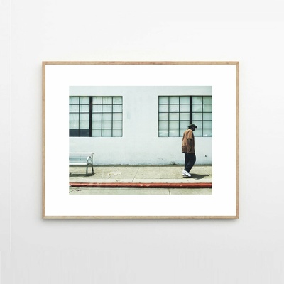 Moikka Plagát Santa Monica Man by Christina Kayser O. 40x50