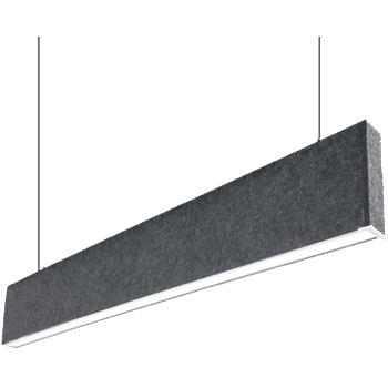 ELMARK Led ПРОФИЛ АКУСТ. ВИСЯЩ МОНТАЖ s36 40w 4000k СИВ (99sm36s4040a/gr)