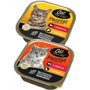  Пастет за коте 2 вкуса 20 бр. в пакет (968)