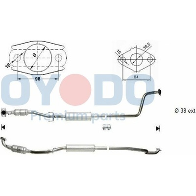 Katalyzátor Oyodo 10N0088-OYO