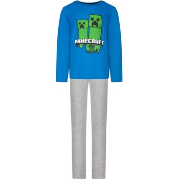 Image 1 of Minecraft Пижама Minecraft Creepers Blue, размер 140 (SP-MNCT-110_140)