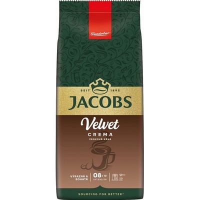 Jacobs Velvet Crema káva 1 kg – Zboží Mobilmania