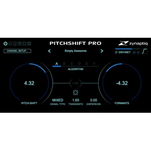 zynaptiq PITCHSHIFT PRO (Дигитален продукт)