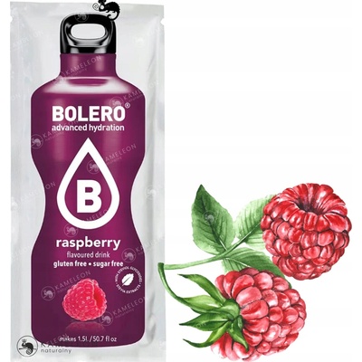 Bolero Instantný nápoj s malinami - 9 g