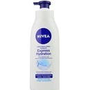 Tělová mléka Nivea Expres Hydration lehké tělové mléko pro normální až suchou pokožku 400 ml