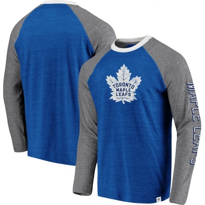 Fanatics tričko Toronto Maple Leafs True Classics Tri-Blend Raglan