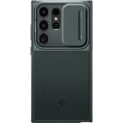 Samsung Калъф Spigen - Optik Armor, Galaxy S24 Ultra, зелен (8809971221993)