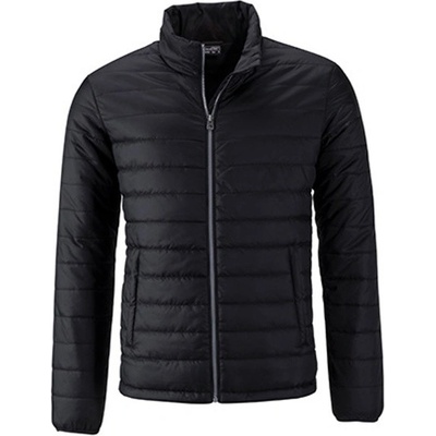 James & Nicholson pánska prešívaná bunda JN1120 Black