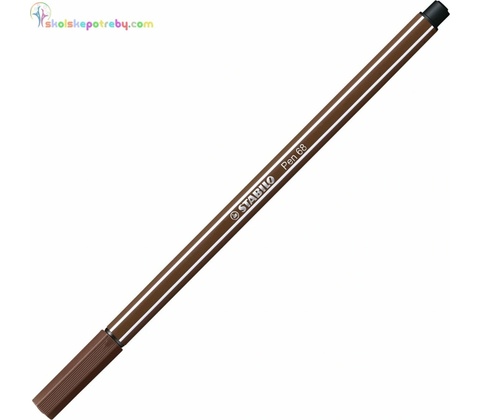Stabilo Pen 68 hnedá