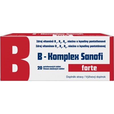 PharmaPoint PP B komplex Forte 20 tabliet