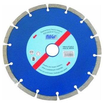 Magg Diamantový kotouč segmentový 230 mm DKS230
