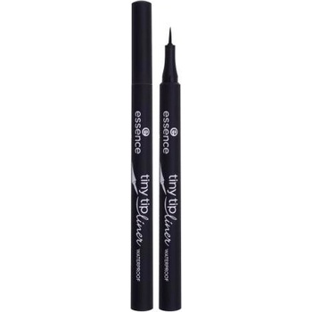 Essence Tiny Tip Liner Waterproof vodoodolná očná linka v pere 01 Deep Black 1,1 ml