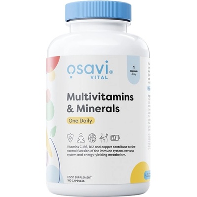 Osavi Multivitamins & Minerals One Daily [180 капсули]