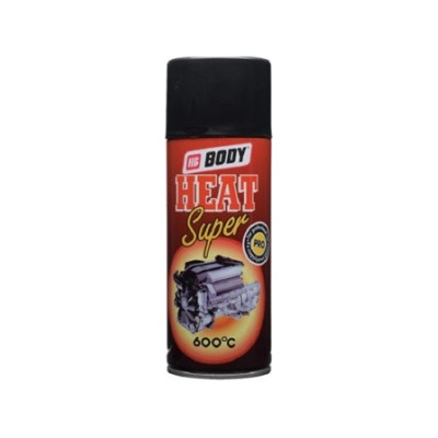 HB BODY high heat - sprej DO VÝSOKÝCH TEPLÔT 600C textúrovaný ČERVENÝ 400ML