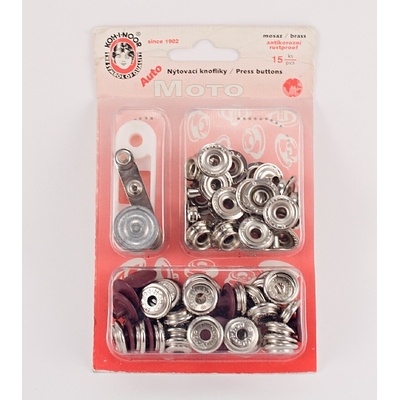 Auto-Moto cvoky - vínová - priemer 1,5 cm - 10 ks
