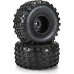 Pro-Line колело 1: 10 с гуми Dirt Hawg 2.0 2.6", диск черен Stock (2): Arrma Quake, Gorgon