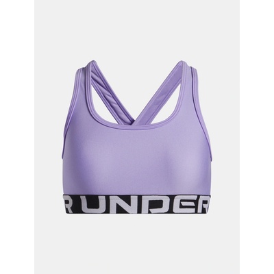 Under Armour dievčenská podprsenka CROSSBACK ružová biela čierna