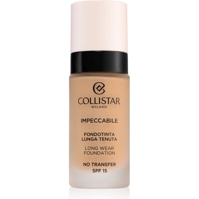 Collistar Impeccabile Long Wear Foundation dlhotrvajúci make-up SPF15 4R Rosy Sand 30 ml