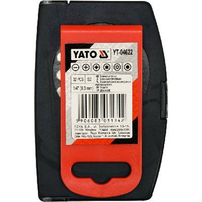 YATO Sada bitů 1/4` YT-04622