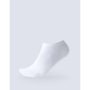 Gina dámske ponožky kotníčkové Bambusové 82005P bílá