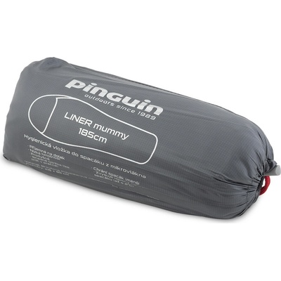 Pinguin Liner Mummy 185cm šedá – Sleviste.cz