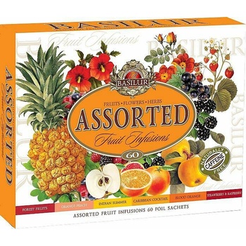 Basilur Fruit Infusions Assorted 60 sáčkov
