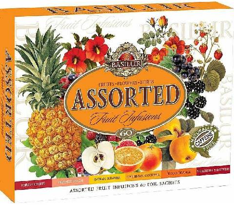 Basilur Fruit Infusions Assorted 60 sáčkov