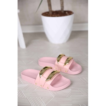 Moda Trend Дамски чехли - розови 308119 (308119_Розов)