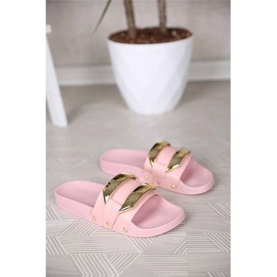 Moda Trend Дамски чехли - розови 308119 (308119_Розов)