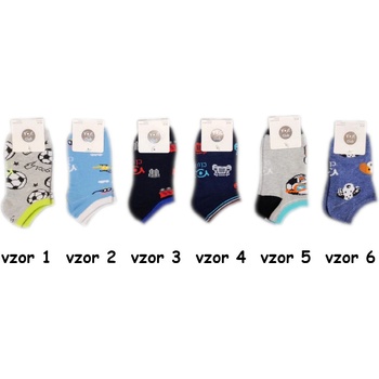 Yoclub SKS-0008C Chlapecké ponožky Vzor 3