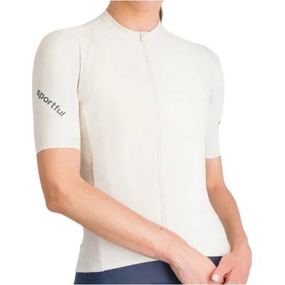 Sportful Дамска фланелка с къс ръкав за колоездене Sportful Women's Hyperepic Jersey Cycling jersey - Cream (156-2753-0113)