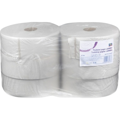 aro Jumbo Toaletní papír recykl. 1vrstvý 280 mm 375 m 6 ks