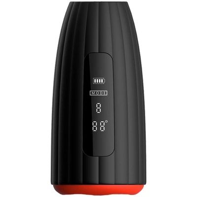 INTOYOU Вибриращ мастурбатор за мъже със затопляне "karter" 17 см